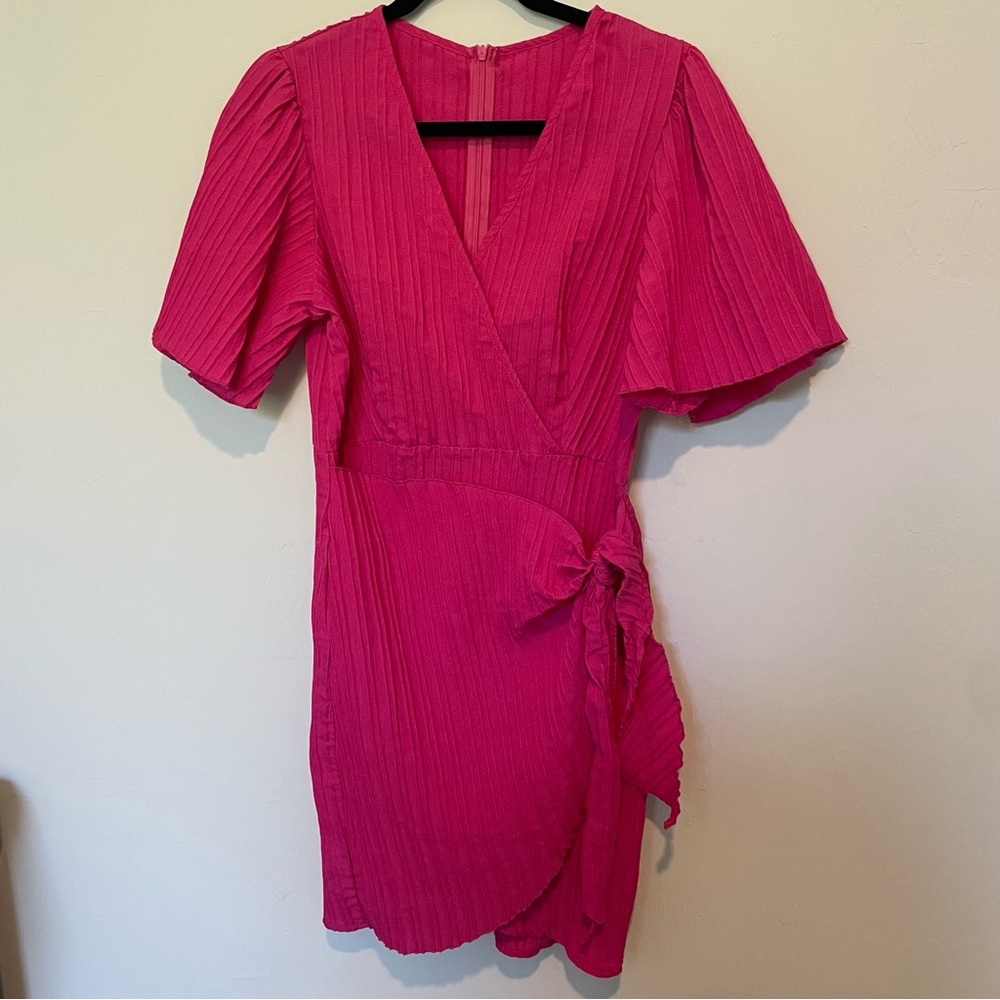 Faux Wrap Dress - Picture 2 of 5